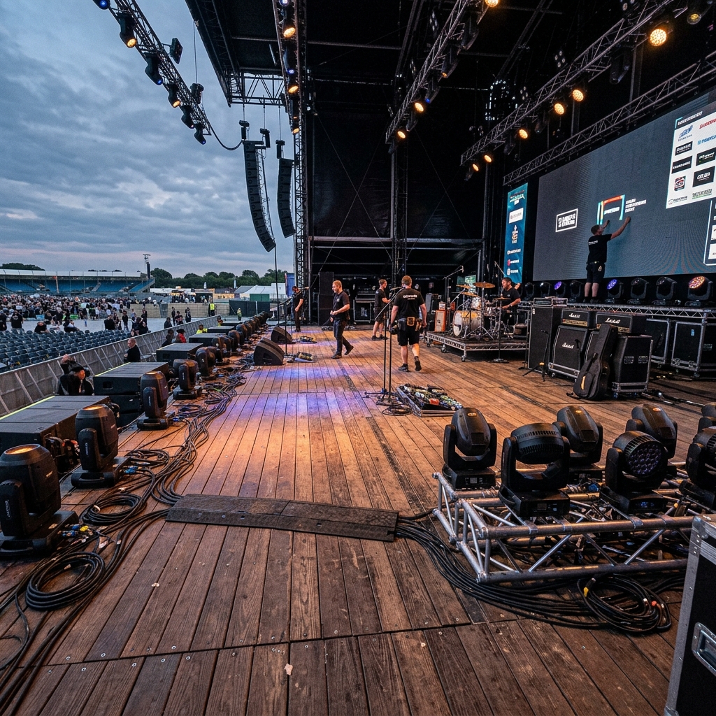 Konser Alanları ve Açık Hava Sahnelerinde Akustik Ahşap Kompozit Performansı